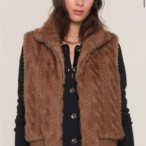 Heartloom Liana Faux Fur Vest